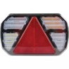 FEU ARRIERE GAUCHE DYNAMIQUE RECTANGLE 6 FONCTIONS LED 12-24V