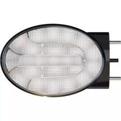 FEU AVANT GAUCHE OVALE 2 FONCTIONS LED 12-24V