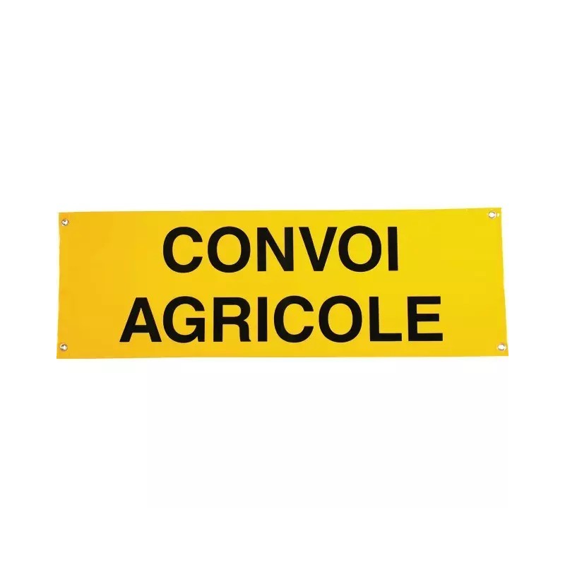 BACHE CONVOI AGRICOLE 1200X400MM RETROREFLECHISSANTE BICMA