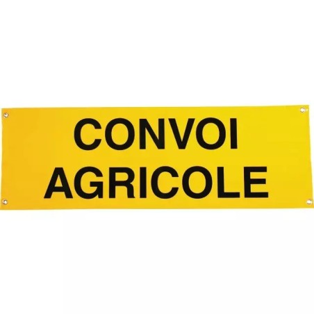 BACHE CONVOI AGRICOLE 1200X400MM RETROREFLECHISSANTE BICMA