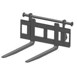 Leve palette 2T fourche 1200 type attelage MAILLEUX | TP Agri