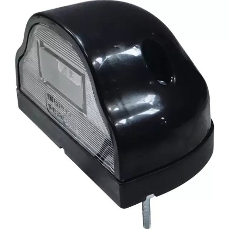 FEU ECLAIREUR DE PLAQUE EA70 12/24V NOIR LED