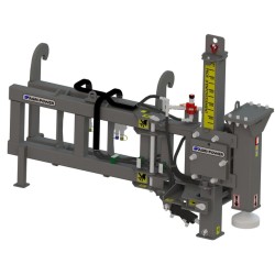 Enfonce-pieux hydraulique attelage JCB Q-FIT | TP Agri