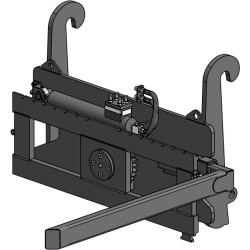Retourneur de palox attelage JCB Q-FIT sans fourche | TP Agri