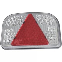 FEU ARRIERE GAUCHE RECTANGLE 6 FONCTIONS LED 12-24V