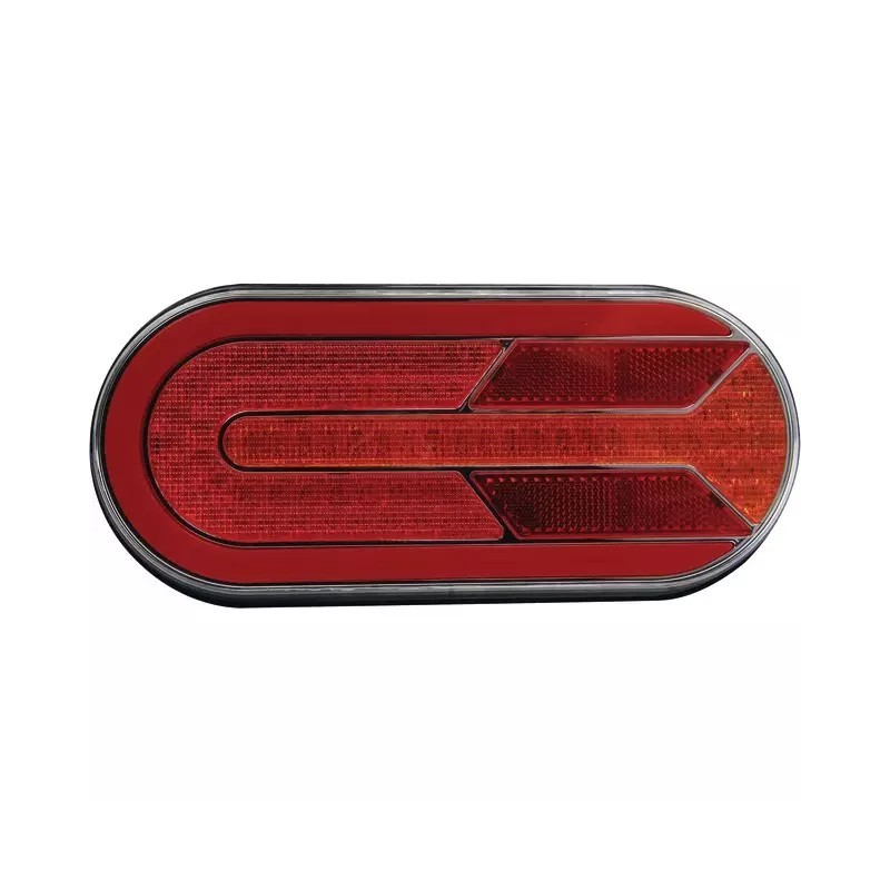 FEU ARRIERE DROIT/GAUCHE DYNAMIQUE RECTANGLE 3 FONCTIONS 12-24V