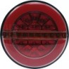 FEU ARRIERE ROND DYNAMIQUE 3 FONCTIONS LED 12-24V