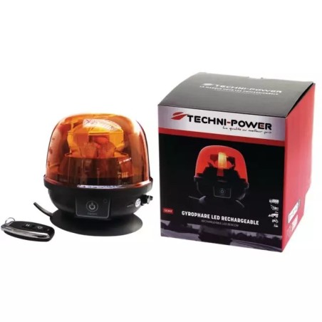 GYROPHARE LED SANS FIL RECHARGEABLE MAGNETIQU - ref. 1207142 | TP Agri
