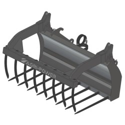 Fourche à grappin M AP-FG AV DTS long. 1.5 m attelage | TP Agri