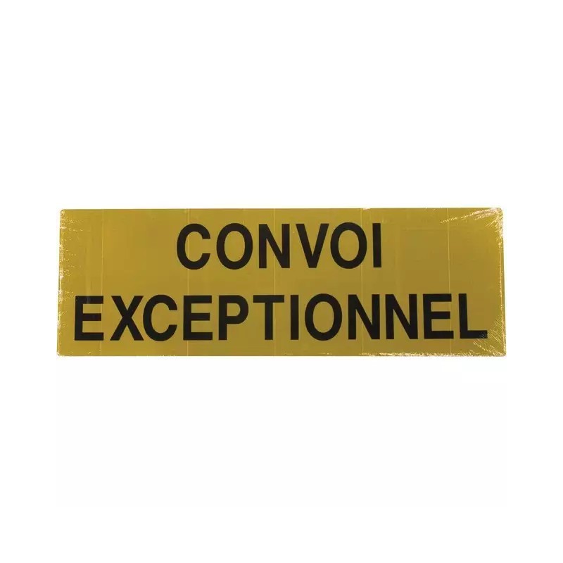 BACHE CONVOI EXCEPTIONNEL 1200X400MM RETROREFLECHISSANTE BICMA