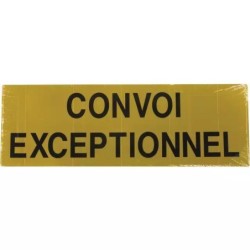 PANNEAU CONVOI EXCEPTIONNEL 1200X400X1MM CLASSE 2