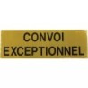 PANNEAU CONVOI EXCEPTIONNEL 1200X400X1MM CLASSE 2