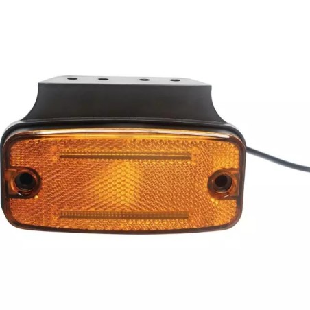 FEU DE GABARIT ORANGE 2 LED 12/24V CONNEXION RAPIDE MALE 8 PIN TECHNI-POWER