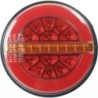FEU ARRIERE GAUCHE DYNAMIQUE ROND 3 FONCTIONS 12-24V CONNEXION RAPIDE MALE 8 PIN TECHNI-POWER