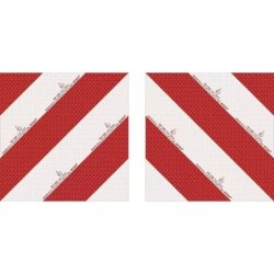 AUTO ADHESIF DROIT ET GAUCHE 423X423MM REG. R104 - CLASSE F BICMA