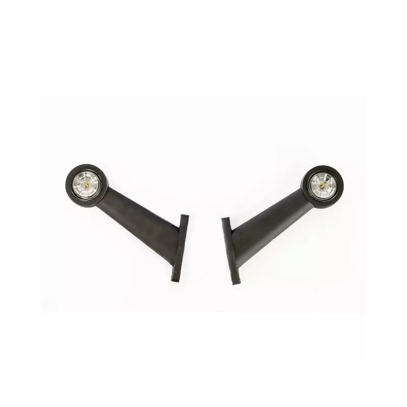 FEU GABARIT LED INCLINE DROIT ET GAUCHE 2 FONCTIONS 12/24V 195 MM LOT DE 2 FRISTOM