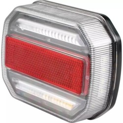 FEU ARRIERE DROIT DYNAMIQUE RECTANGLE 4 FONCTIONS LED 12-24V