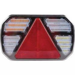 FEU ARRIERE DROIT DYNAMIQUE RECTANGLE 6 FONCTIONS LED 12-24V