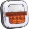 FEU AVANT DROIT CARRE 2 FONCTIONS LED DYNAMIQ - ref. 1216250 | TP Agri