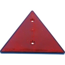 CATADIOPTRE TRIANGULAIRE REFLECHISSANT A 2 TROUS BLISTER DE 2