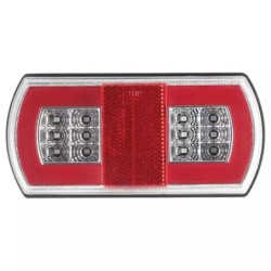 FEU ARRIERE DROIT RECTANGLE 4 FONCTIONS LED 12-24V