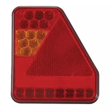 FEU ARRIERE DROIT TRIANGLE 5 FONCTIONS LED 1 - ref. 1216777B | TP Agri