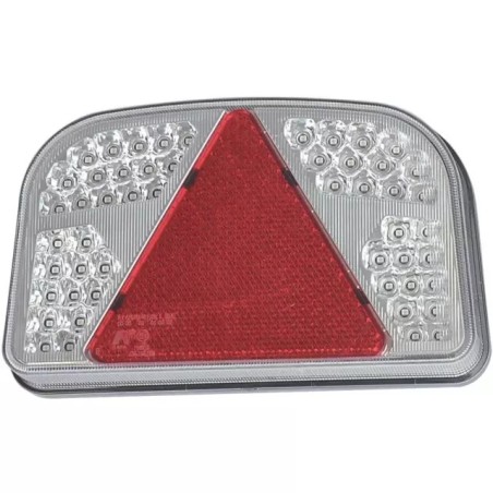 FEU ARRIERE DROIT RECTANGLE 6 FONCTIONS LED 12-24V
