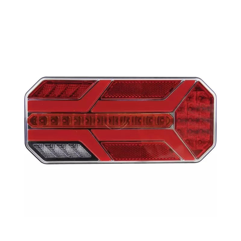 FEU ARRIERE DROIT DYNAMIQUE RECTANGLE 6 FONCTIONS 12-24V