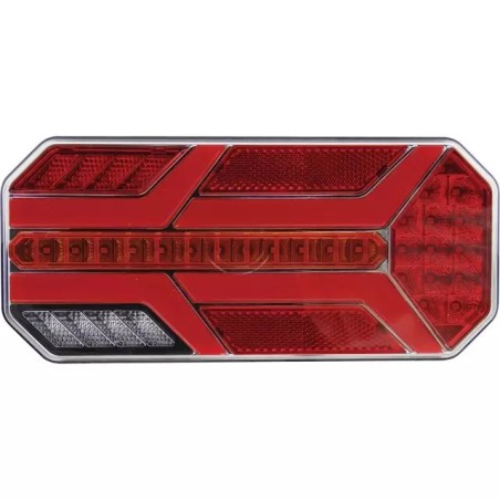 FEU ARRIERE DROIT DYNAMIQUE RECTANGLE 6 FONCTIONS 12-24V