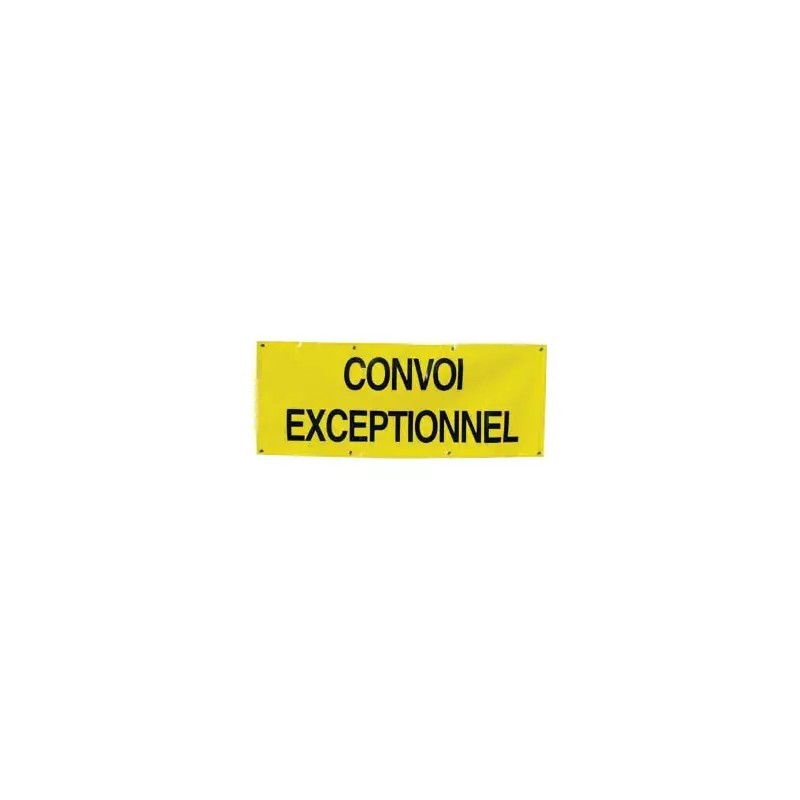 BACHE CONVOI EXCEPTIONNEL 1900X250MM BICMA