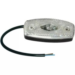 FEU DE GABARIT 12V BLANC 110X45 EA90 PRECABLE (BLISTER)