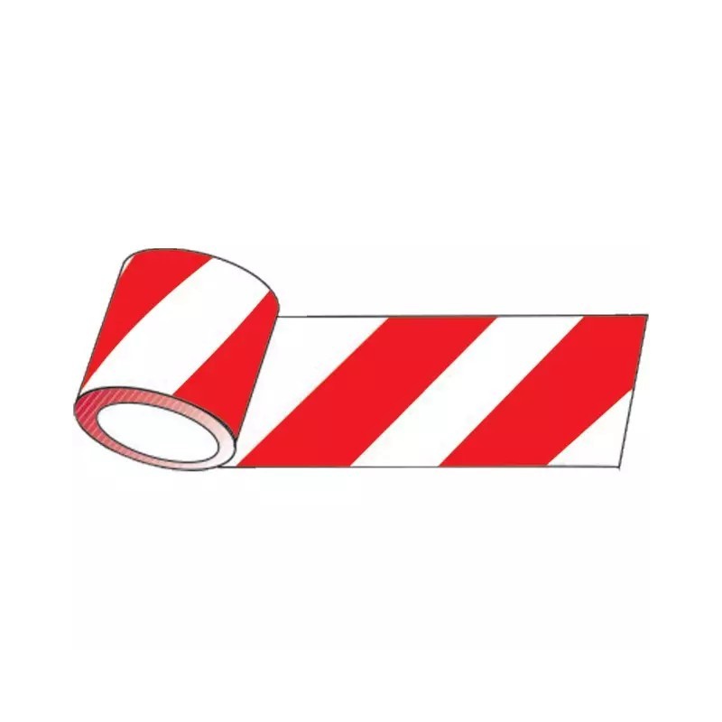BANDE  ADHESIVE REFLECHISSANTE 50MM GAUCHE CLASSE A 20M BICMA