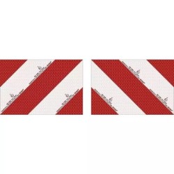 AUTO ADHESIF DROIT ET GAUCHE 423X282MM REG. R104 - CLASSE F BICMA