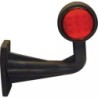 FEU GABARIT COUDE LONG DROIT ROUGE/BLANC 12/24V LED FRISTOM BLISTER