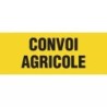 PANNEAU CONVOI AGRICOLE 1200X400MM ADHESIF CLASSE 2 BICMA