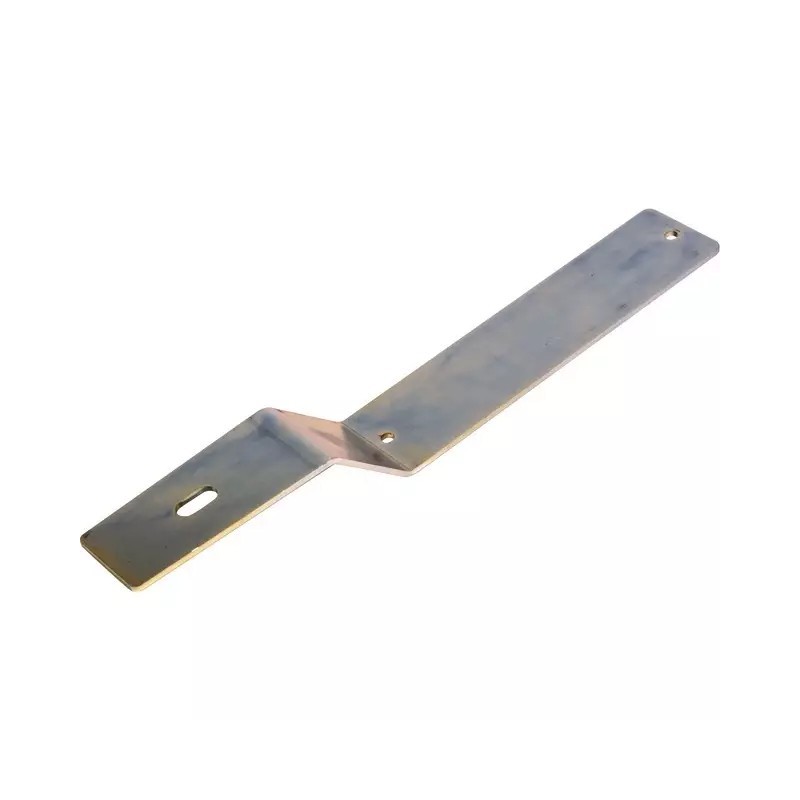 SUPPORT FIXATION PLAQUE SIGNALISATION PARTIE MALE ZINGUE