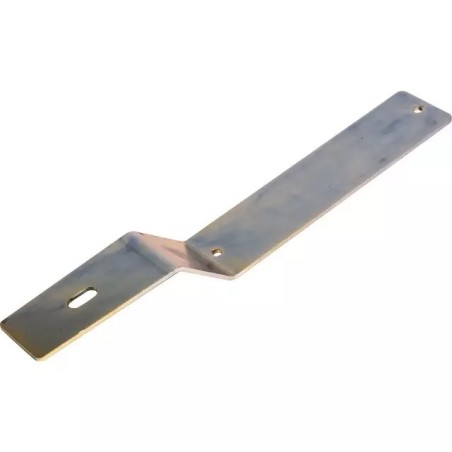 SUPPORT FIXATION PLAQUE SIGNALISATION PARTIE MALE ZINGUE