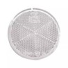 CATADIOPTRE ROND 60MM ADHESIF BLANC