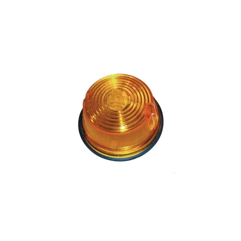 FEU DE POSITION ROND LATERAL Ø 75 MM ORANGE