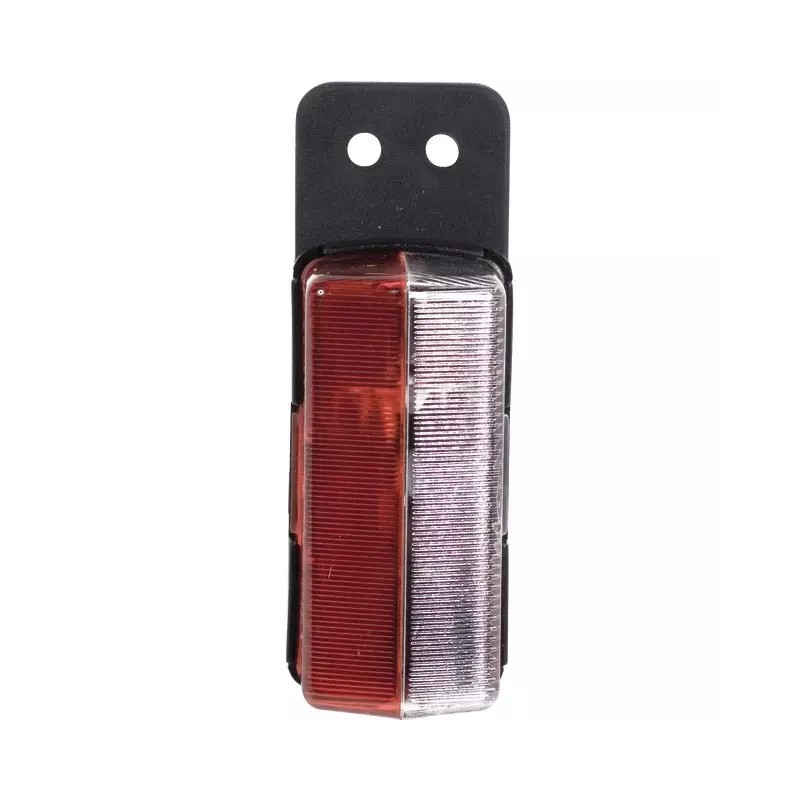 FEU DE GABARIT ROUGE/BLANC SEMELLE FIXATION SANS LAMPES