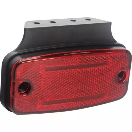 FEU DE GABARIT ROUGE 2 LED 12/24V CONNEXION R - ref. 1216637 | TP Agri