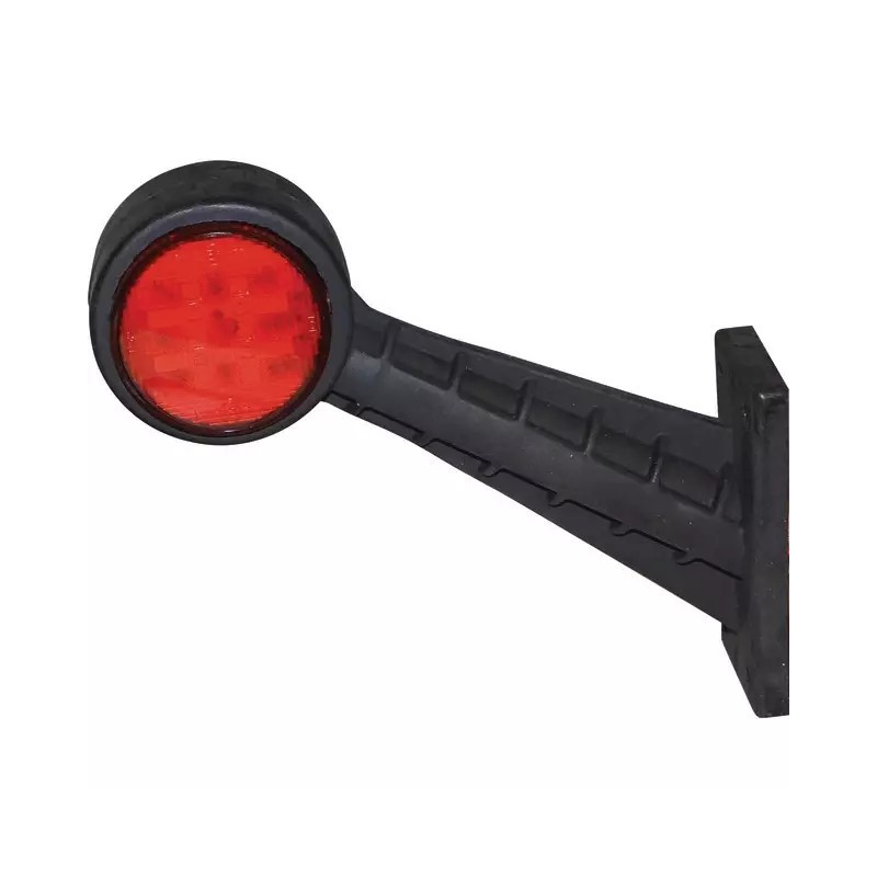 FEU GABARIT INCLINE GAUCHE ROUGE/BLANC 12/24V LED FRISTOM BLISTER