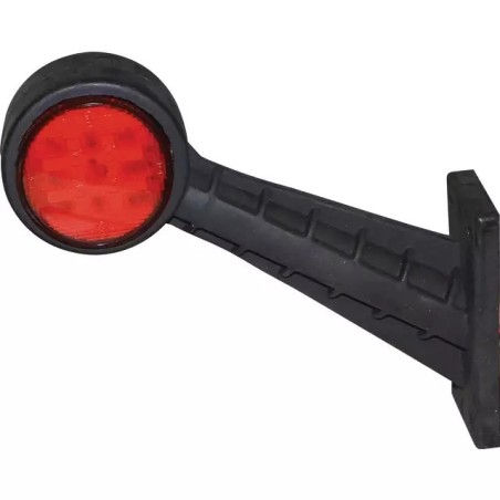 FEU GABARIT INCLINE GAUCHE ROUGE/BLANC 12/24V LED FRISTOM BLISTER