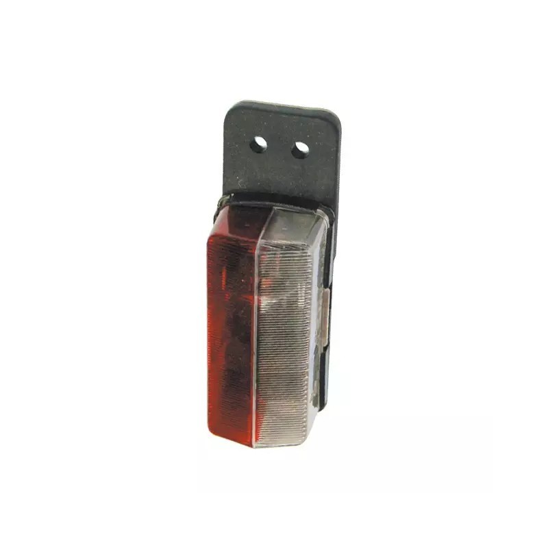 FEU DE GABARIT ROUGE/BLANC SEMELLE FIXATION SANS LAMPES BLISTER