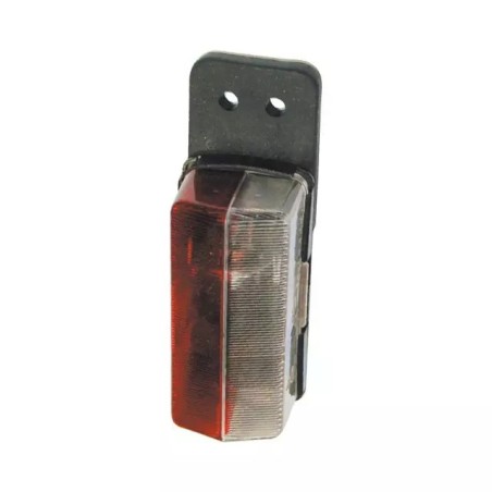 FEU DE GABARIT ROUGE/BLANC SEMELLE FIXATION SANS LAMPES BLISTER