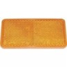 CATADIOPTRE RECTANGULAIRE 69X31,5MM ADHESIF ORANGE BLISTER 2