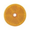 CATADIOPTRE ROND 60MM AVEC PERCAGE ORANGE - ref. 1220089 | TP Agri