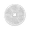 CATADIOPTRE ROND 60MM AVEC PERCAGE BLANC