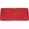 CATADIOPTRE RECTANGULAIRE 94X44MM ADHESIF ROUGE
