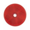 CATADIOPTRE ROND 60MM AVEC PERCAGE ROUGE - ref. 1220091 | TP Agri